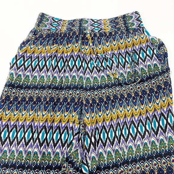 Joe B Benbasset women’s print rayon jogger pants - Picture 3 of 9